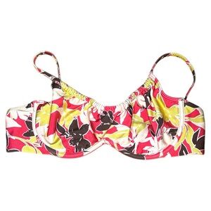 Abercrombie and Fitch Floral underwire Bikini Top